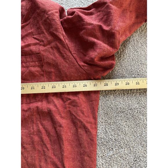 NEW Vintage Blouse Embroidered 22W Cottagecore Deadstock Boho Fall Tunic Linen - Picture 7 of 8